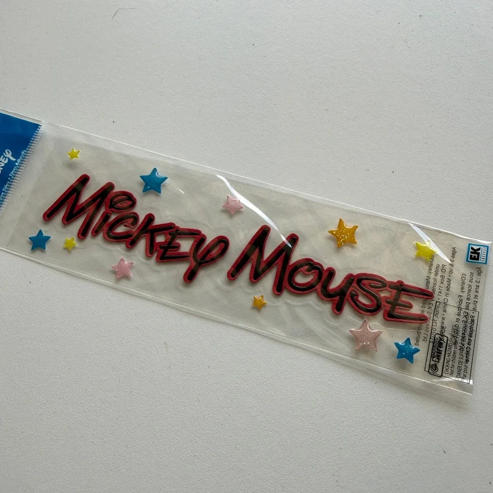 Disney Mickey Mouse EK Success Jolee's Boutique Dimensional Stickers DJTM001